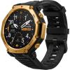 imageAmazfit TRex 3 Pro Outdoor Smart Watch 48mm Sapphire AMOLED Display Ti Bezel Dual Band GPS Offline Maps 25 Days Battery Builtin Flashlight 10 ATM 180 Sports Mode for Android ampamp iPhone BlackBlack Gold