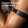 image:imageAmazfit Nylon Armband for Helio Strap Official Breathable Armband for Accurate Measurement on Bicep Easy Adjustable and Lightweight Replacement Strap QuickDry Black