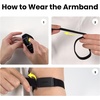 image:imageAmazfit Nylon Armband for Helio Strap Official Breathable Armband for Accurate Measurement on Bicep Easy Adjustable and Lightweight Replacement Strap QuickDry Black